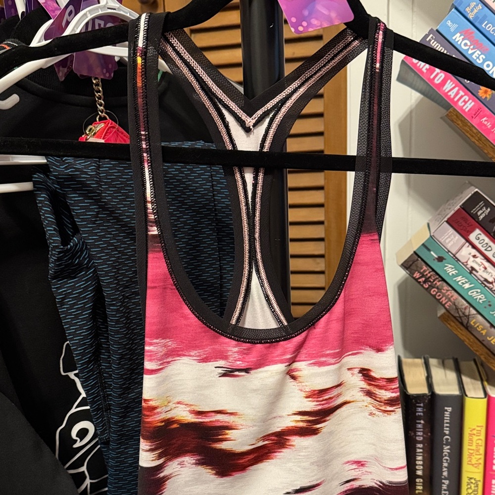 Lululemon Mesh Ruched Racerback Tanm